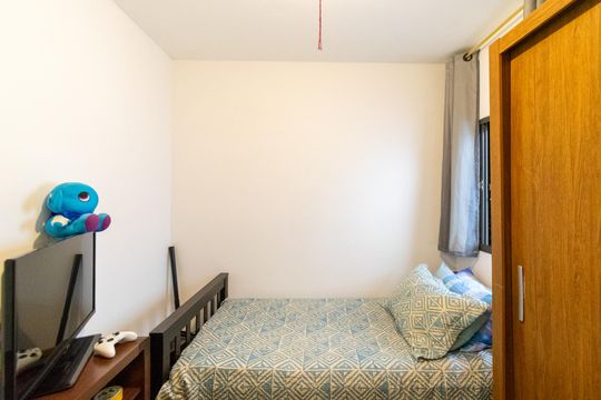 Quarto 1 de casa de condomínio à venda com 2 quartos, 58m² em Vila Santa Catarina, São Paulo