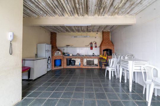 Área comum - Churrasqueira de casa de condomínio à venda com 2 quartos, 58m² em Vila Santa Catarina, São Paulo