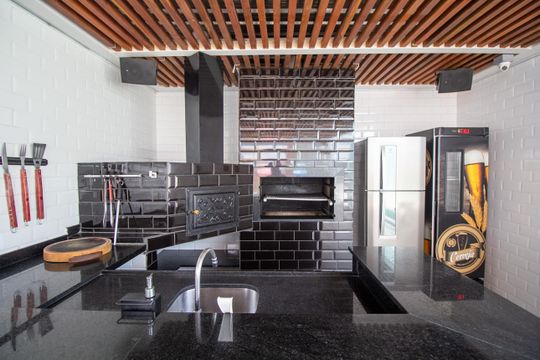 Área comum - Churrasqueira de apartamento para alugar com 2 quartos, 60m² em Vila Formosa, São Paulo