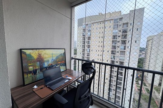 Sacada de apartamento à venda com 2 quartos, 56m² em Umuarama, Osasco