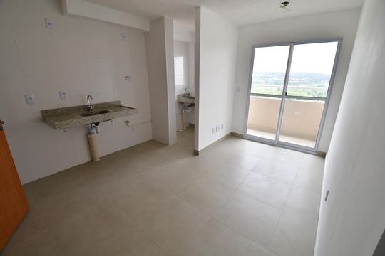 Sala de apartamento para alugar com 2 quartos, 42m² em Vila 31 de Março, Campinas