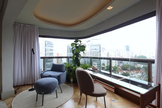 Quarto Suíte de apartamento para alugar com 1 quarto, 82m² em Itaim Bibi, São Paulo
