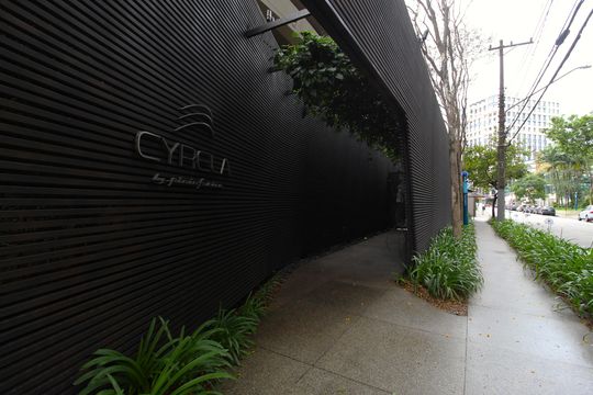 Fachada de apartamento para alugar com 1 quarto, 82m² em Itaim Bibi, São Paulo