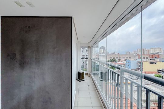 Varanda de apartamento à venda com 3 quartos, 87m² em Tatuapé, São Paulo