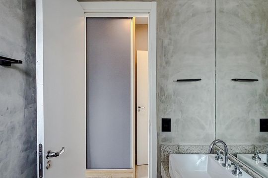 Banheiro da Suíte de apartamento à venda com 3 quartos, 87m² em Tatuapé, São Paulo