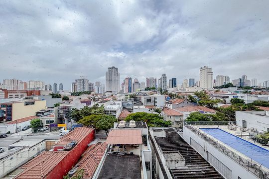 Vista da Varanda de apartamento à venda com 3 quartos, 87m² em Tatuapé, São Paulo