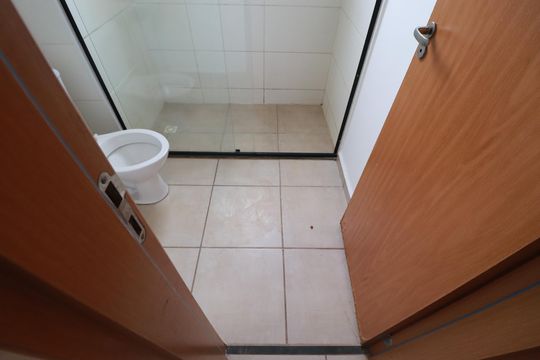 Banheiro  de apartamento para alugar com 2 quartos, 50m² em Chácaras Pedro Corrêa de Carvalho, Ribeirão Preto