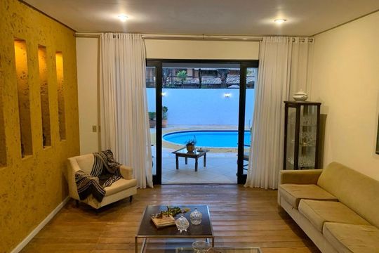 Sala de casa à venda com 5 quartos, 401m² em Belvedere, Belo Horizonte