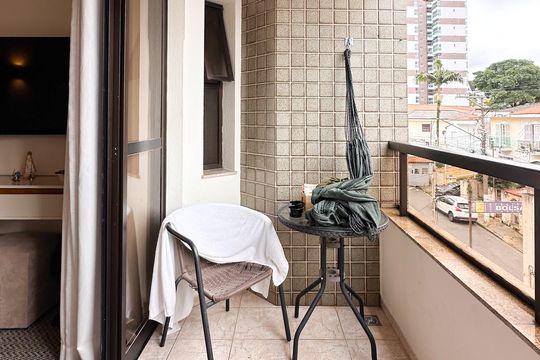 Sacada de apartamento à venda com 3 quartos, 90m² em Vila Dayse, São Bernardo do Campo