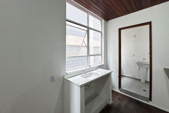 Cozinha de kitnet/studio para alugar com 1 quarto, 35m² em Centro, São Bernardo do Campo