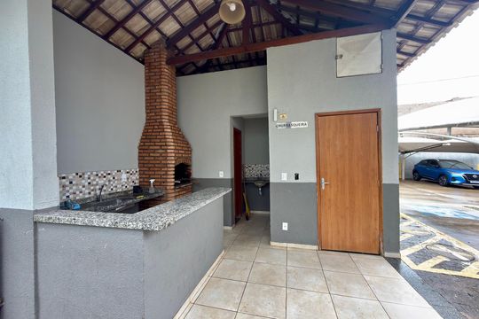 Área comum - Churrasqueira de apartamento para alugar com 3 quartos, 64m² em Diamante, Belo Horizonte