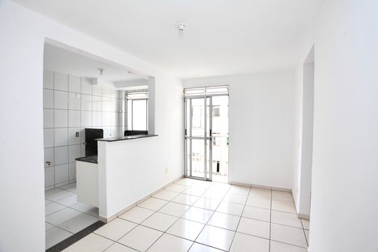 Sala de apartamento para alugar com 3 quartos, 64m² em Diamante, Belo Horizonte