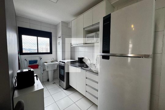 Cozinha de apartamento à venda com 2 quartos, 35m² em Presidente Altino, Osasco