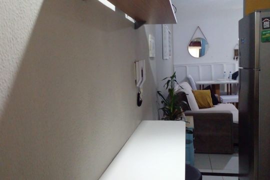 Cozinha de apartamento para alugar com 2 quartos, 50m² em Jardim Isis, Cotia