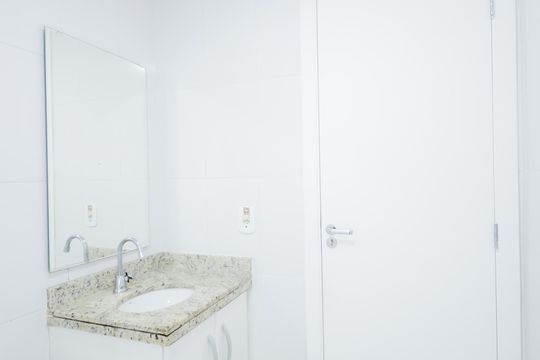 Banheiro Social de apartamento à venda com 2 quartos, 77m² em Picanço, Guarulhos
