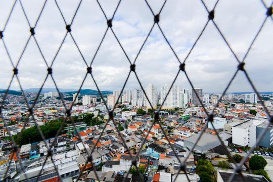 Vista da Suíte de apartamento à venda com 2 quartos, 77m² em Picanço, Guarulhos