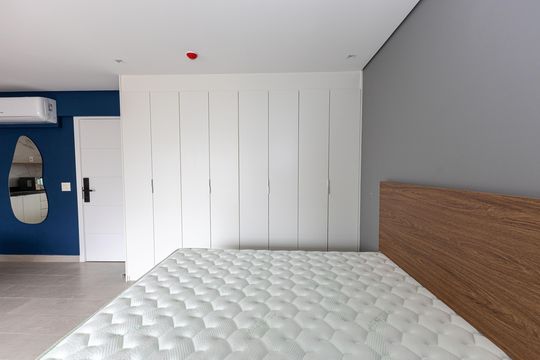 Suíte 1 de kitnet/studio para alugar com 1 quarto, 43m² em Vale do Sereno, Nova Lima