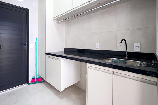 lavanderia de casa de condomínio para alugar com 3 quartos, 192m² em Jardim Regina, Indaiatuba