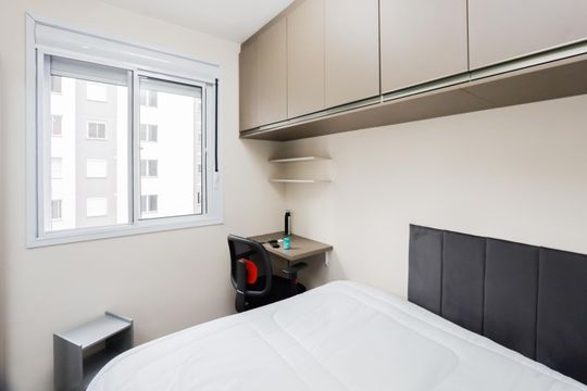 Apartamento para alugar com 1 quarto, 27m² em Santo Amaro, São Paulo
