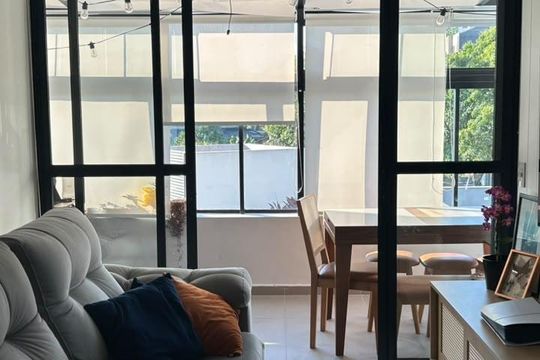 Sala de apartamento para alugar com 2 quartos, 75m² em Mirandópolis, São Paulo