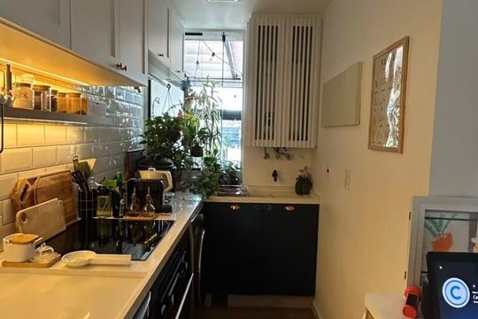 Cozinha de apartamento para alugar com 2 quartos, 75m² em Mirandópolis, São Paulo