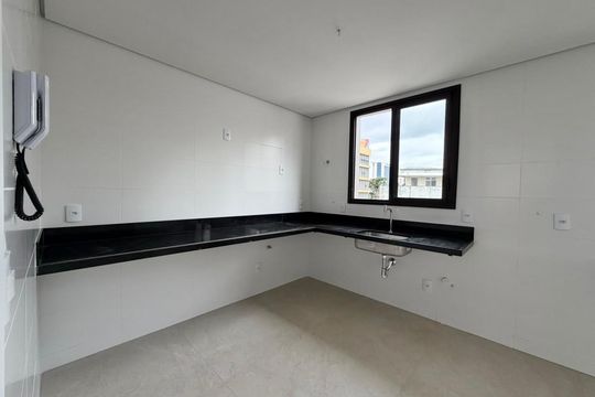 Cozinha e Área de Serviço de apartamento à venda com 3 quartos, 92m² em Gutierrez, Belo Horizonte