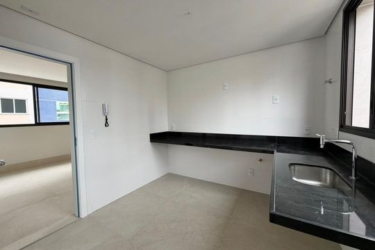 Cozinha e Área de Serviço de apartamento à venda com 3 quartos, 92m² em Gutierrez, Belo Horizonte