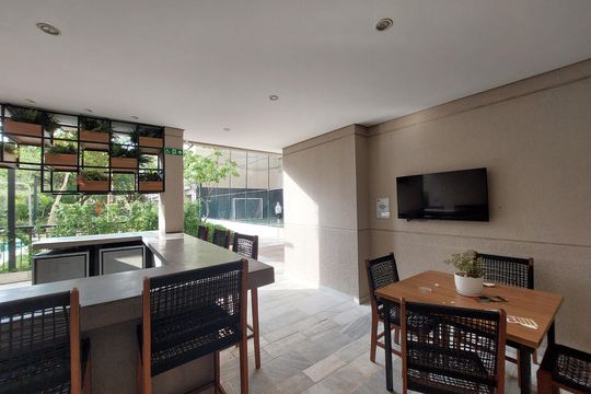 Área comum de apartamento para alugar com 2 quartos, 42m² em Socorro, São Paulo