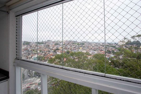 Varanda gourmet de apartamento à venda com 2 quartos, 53m² em Centro, Diadema