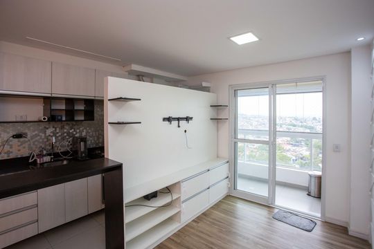 Sala de apartamento à venda com 2 quartos, 53m² em Centro, Diadema