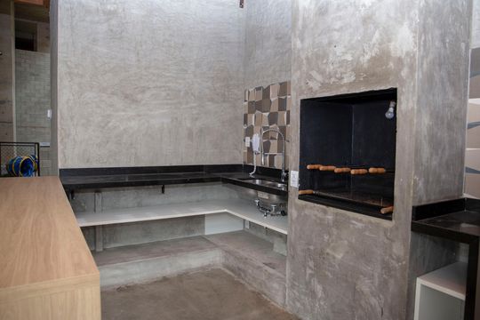 Churrasqueira de apartamento à venda com 2 quartos, 53m² em Centro, Diadema