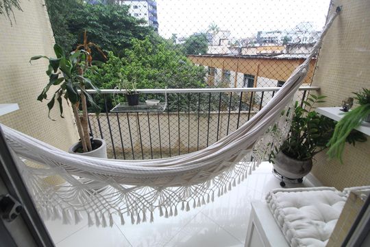 Sala - Varanda de apartamento para alugar com 2 quartos, 92m² em Freguesia (jacarepaguá), Rio de Janeiro