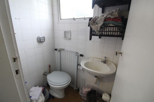 Banheiro de Serviço de apartamento para alugar com 2 quartos, 92m² em Freguesia (jacarepaguá), Rio de Janeiro