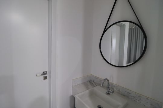 Banheiro  de apartamento para alugar com 1 quarto, 55m² em Alto da Boa Vista, Ribeirão Preto
