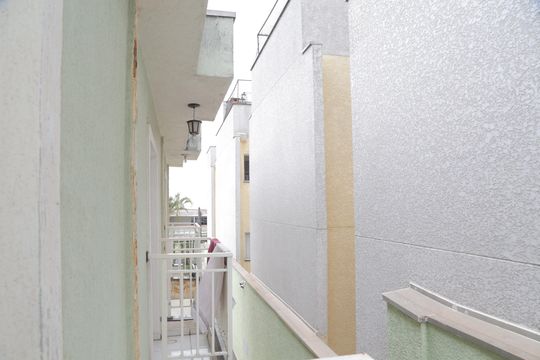 Vista da sacada quarto 1 de casa de condomínio para alugar com 2 quartos, 50m² em Itaquera, São Paulo