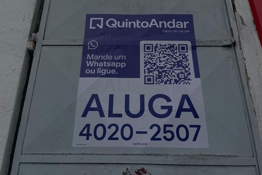 Placa  de casa para alugar com 1 quarto, 42m² em Parque Boturussu, São Paulo