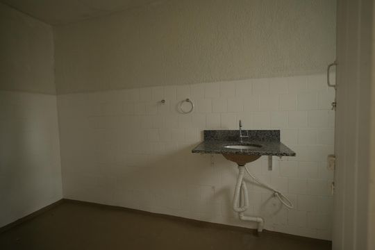 Banheiro Social de casa para alugar com 1 quarto, 40m² em Parque Novo Oratório, Santo André