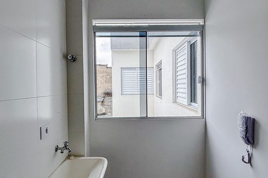 Cozinha e Área de Serviço de apartamento à venda com 2 quartos, 35m² em Vila Carrão, São Paulo