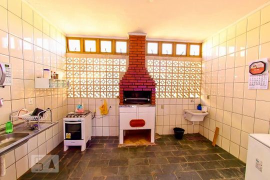 Área comum - Churrasqueira de apartamento para alugar com 2 quartos, 50m² em Jardim Valeria, Guarulhos