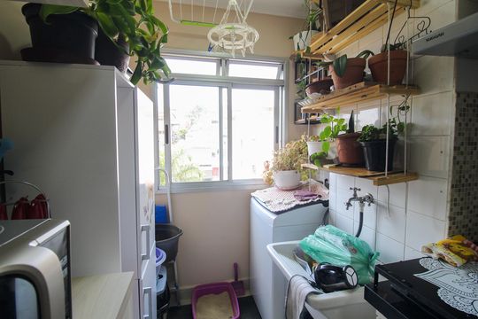 Área de Serviço de apartamento à venda com 2 quartos, 50m² em Jardim Celeste, São Paulo