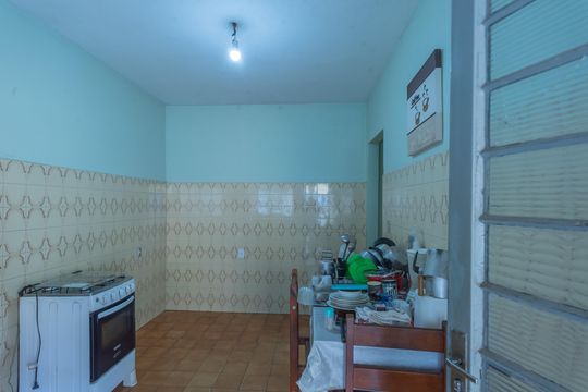 Cozinha de casa para alugar com 1 quarto, 40m² em Parque Dom Pedro Ii, Campinas