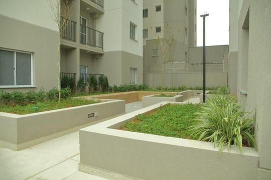 Área externa de apartamento para alugar com 2 quartos, 43m² em Bairro dos Casa, São Bernardo do Campo