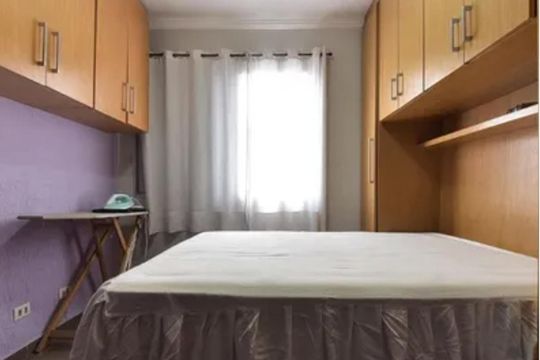 Quarto de kitnet/studio à venda com 1 quarto, 42m² em Vila Jerusalem, São Bernardo do Campo