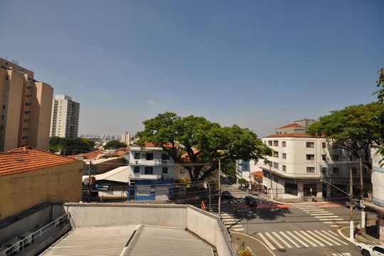 Vista da Sala/Cozinha de apartamento para alugar com 1 quarto, 22m² em Carandiru, São Paulo