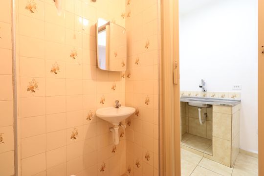 Banheiro  de casa para alugar com 1 quarto, 45m² em Vila Romana, São Paulo