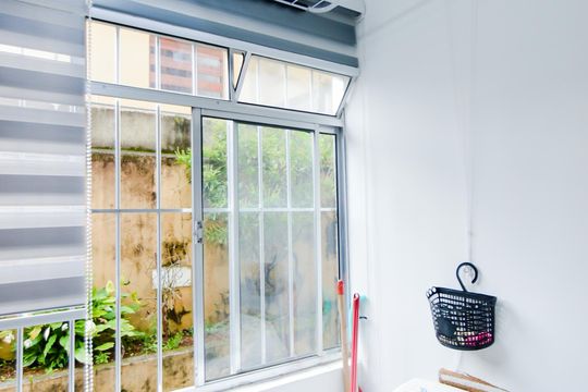Cozinha e Área de Serviço de apartamento à venda com 2 quartos, 55m² em Jardim Cocaia, Guarulhos