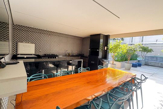 Área comum - Gourmet de apartamento à venda com 2 quartos, 70m² em Funcionários, Belo Horizonte