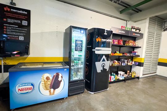Área comum - Mercadinho de apartamento à venda com 2 quartos, 70m² em Funcionários, Belo Horizonte