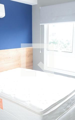 Apartamento à venda com 40m², 1 quarto e 1 vagaQuarto