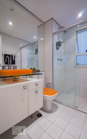 Apartamento para alugar com 40m², 1 quarto e 1 vagaBANHEIRO
